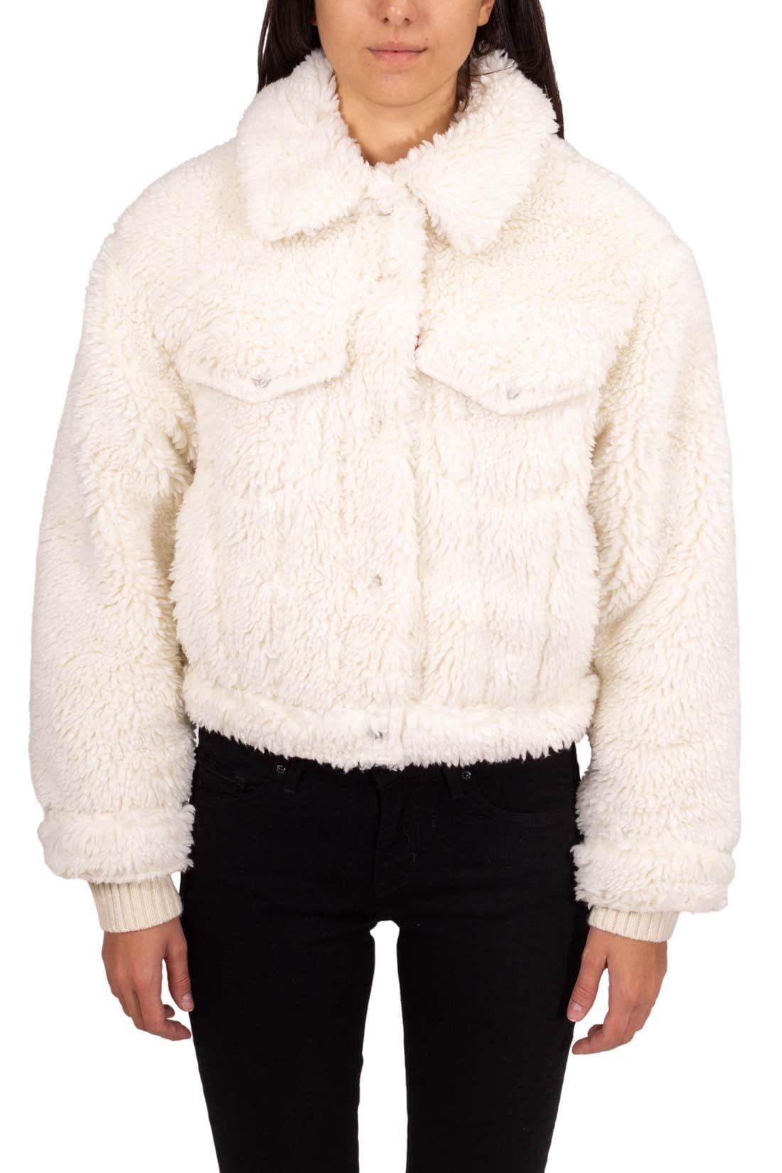 Veste polaire pour femme Levi's en coloris Blanc | Lyst