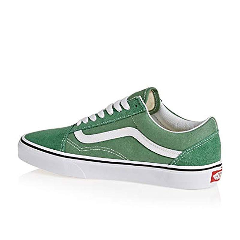 green low top vans