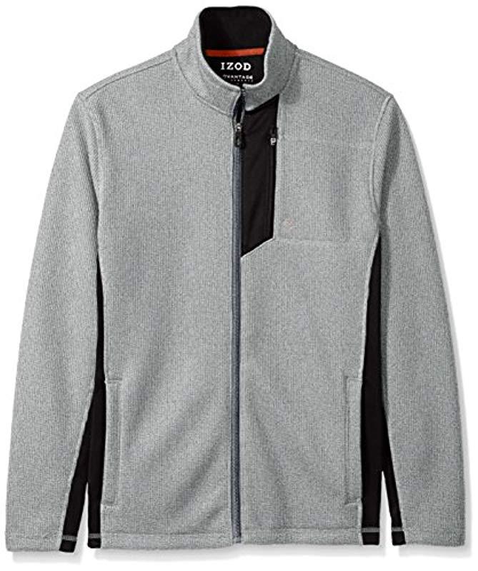 izod fleece jacket
