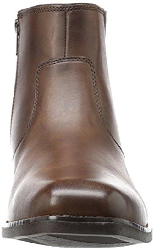 Rockport men's traviss zip boot chelsea boot best sale