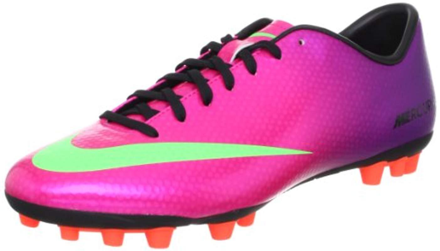 Nike Mercurial Victory Iv Ag Football Boots Fireberry Purple/electric Green  for Men | Lyst UK