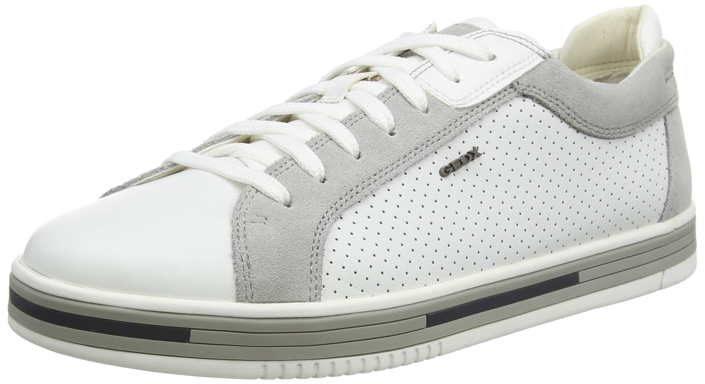 Sports shoes for man GEOX U028RB 04322 U EOLO C1236 WHITE