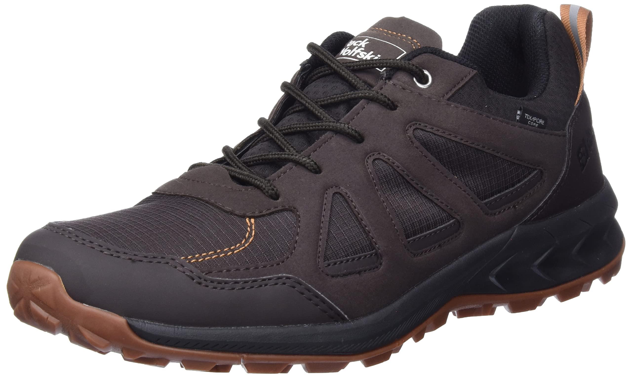 Jack Wolfskin Woodland 2 Texapore Low M Walking Shoe in Black for Men