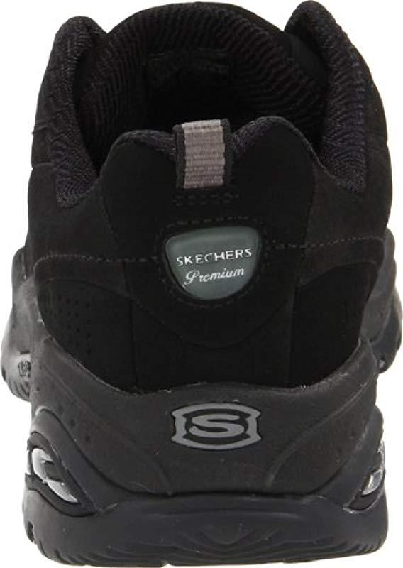 skechers premium nubuck black