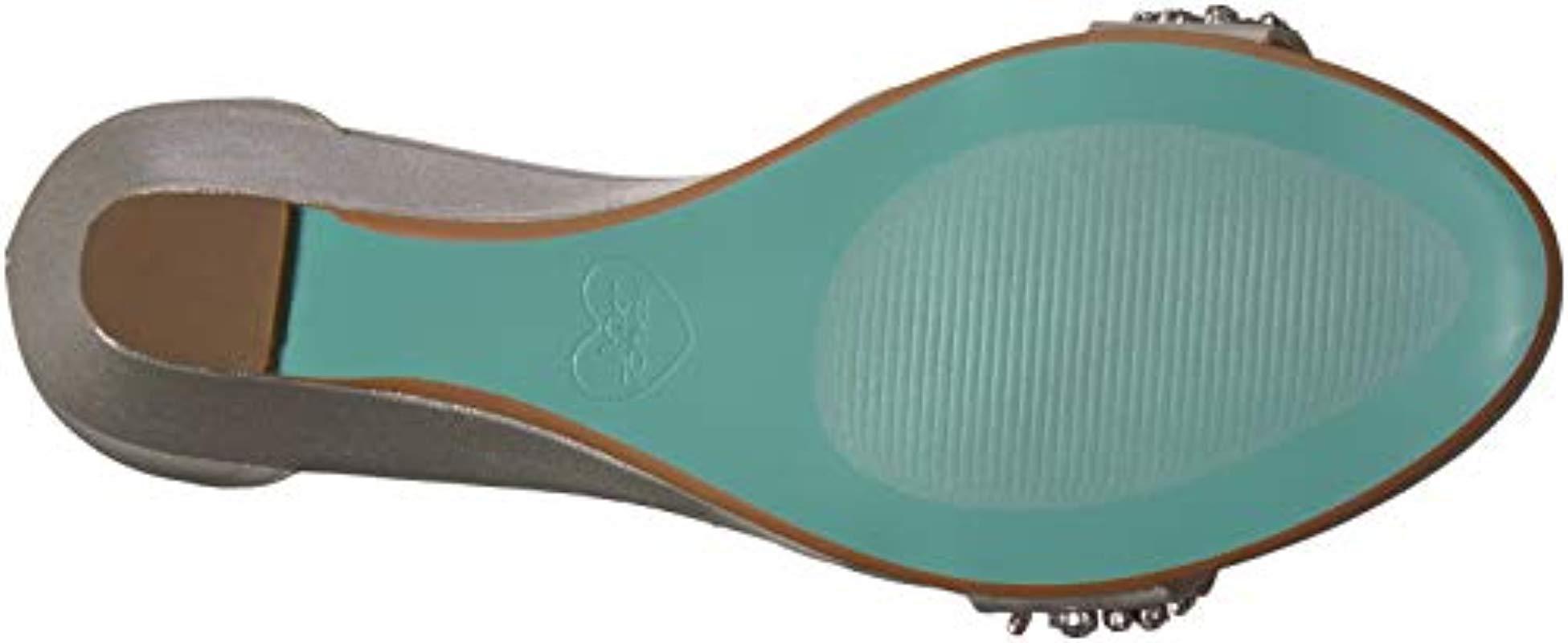 blue by betsey johnson taryn wedge