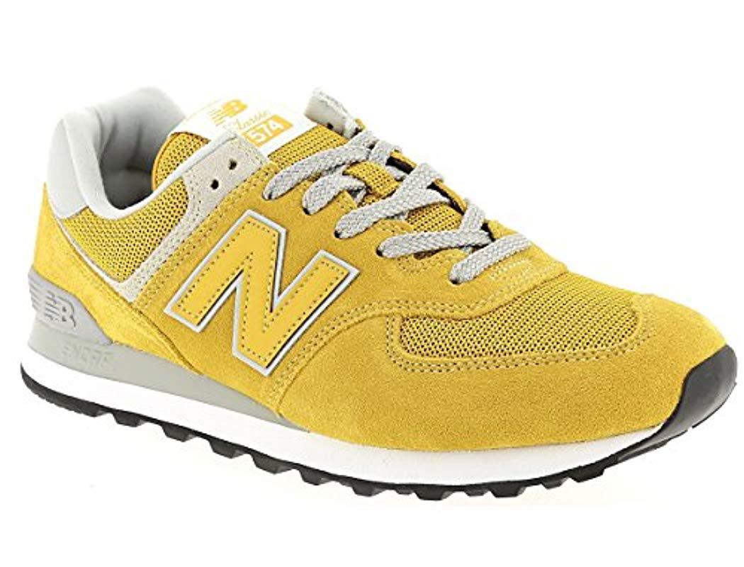 new balance 574 varsity gold