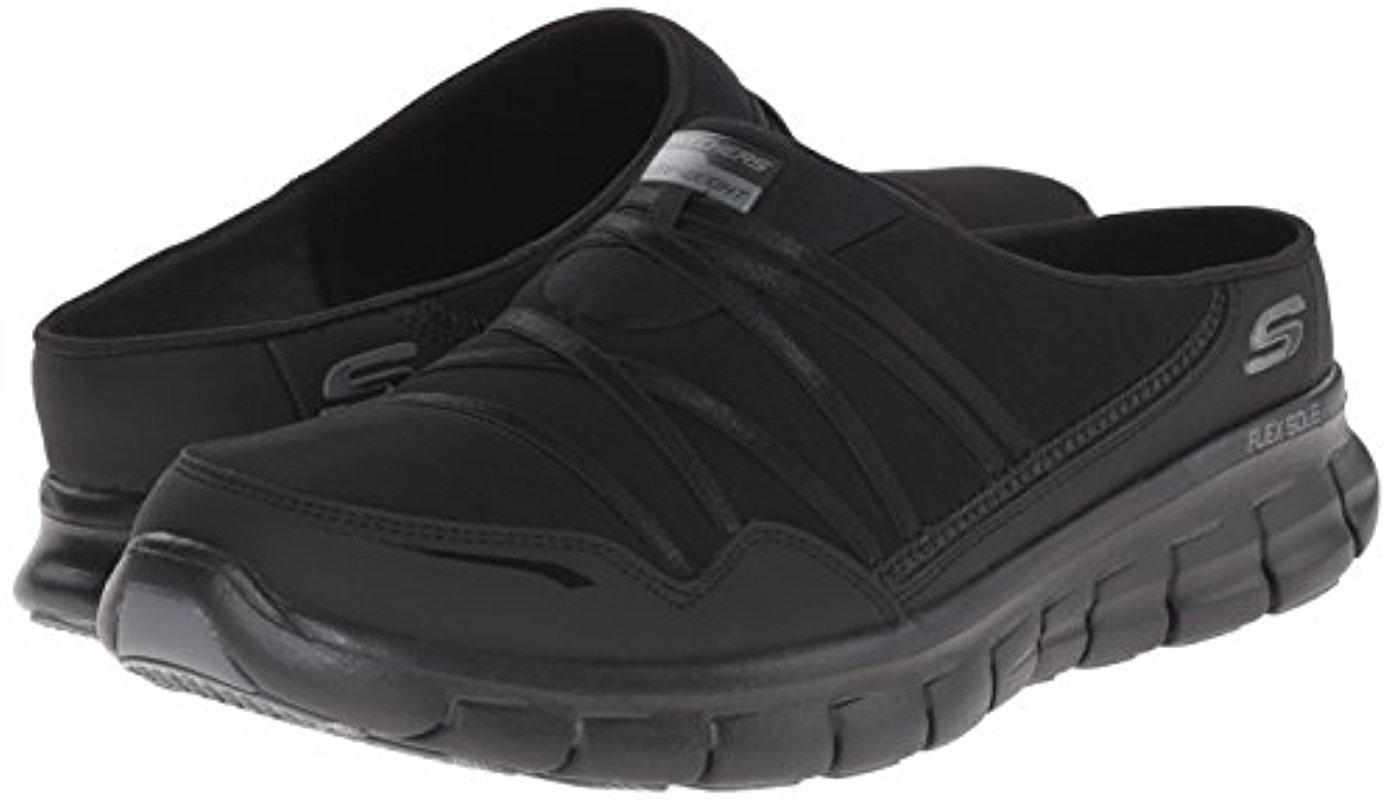 skechers air streamer slip on mule
