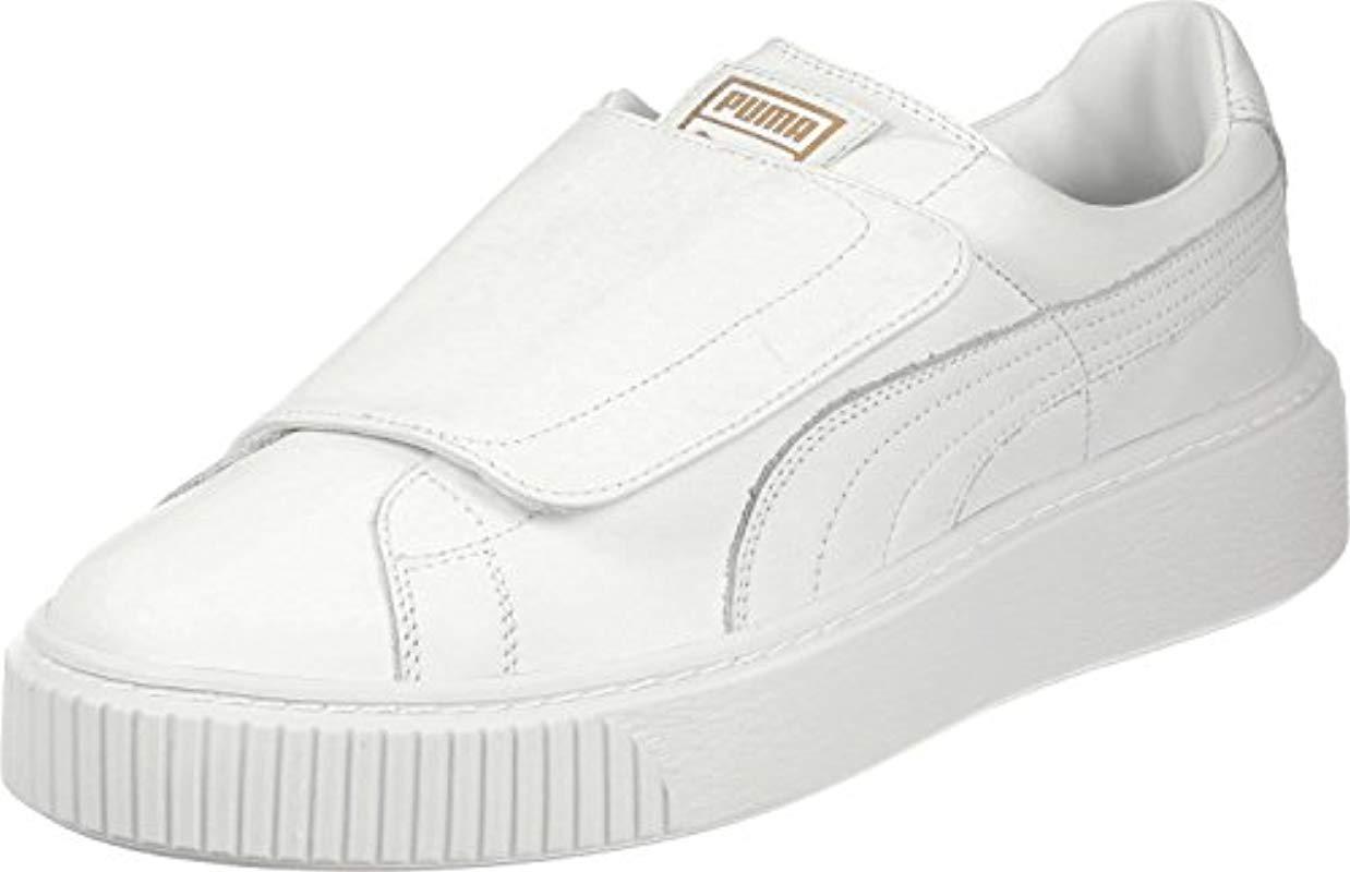 puma basket platform strap puma basket platform strap