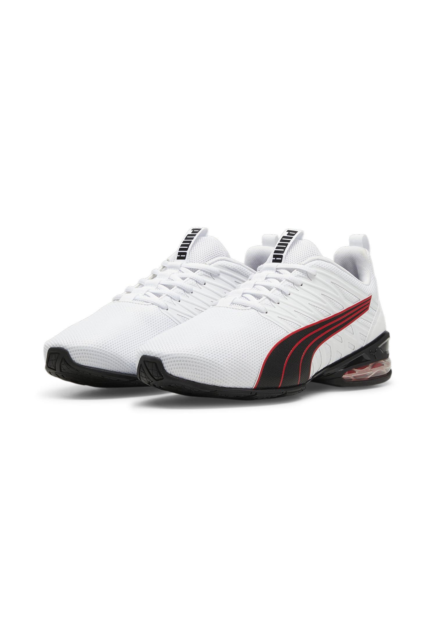 Puma men white running shoes sale