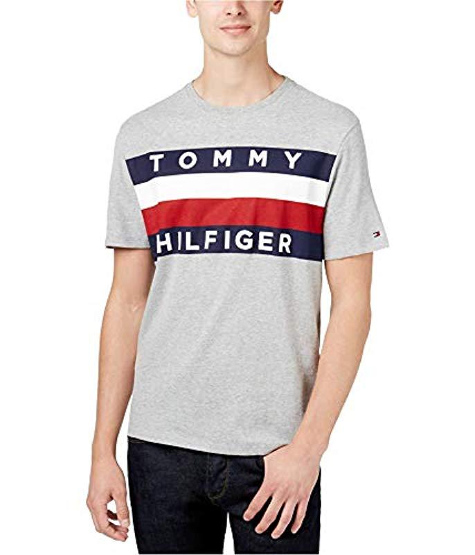 tommy jeans big logo t shirt