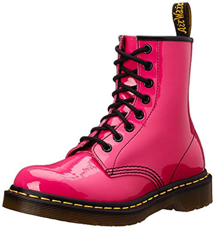 pink doc martens size 6