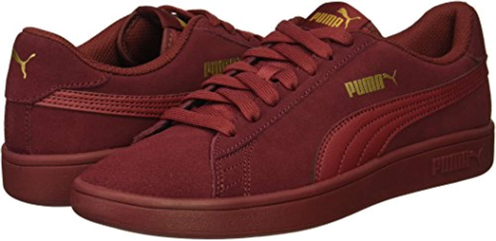 puma smash v2 red