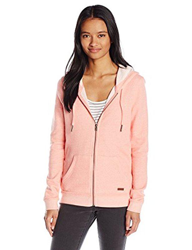 roxy pink hoodie