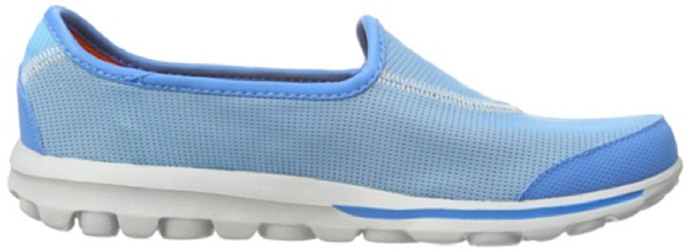 Flere Mania Imidlertid Skechers Performance Go Walk Recovery Slip-on in Blue/Orange (Blue) - Lyst