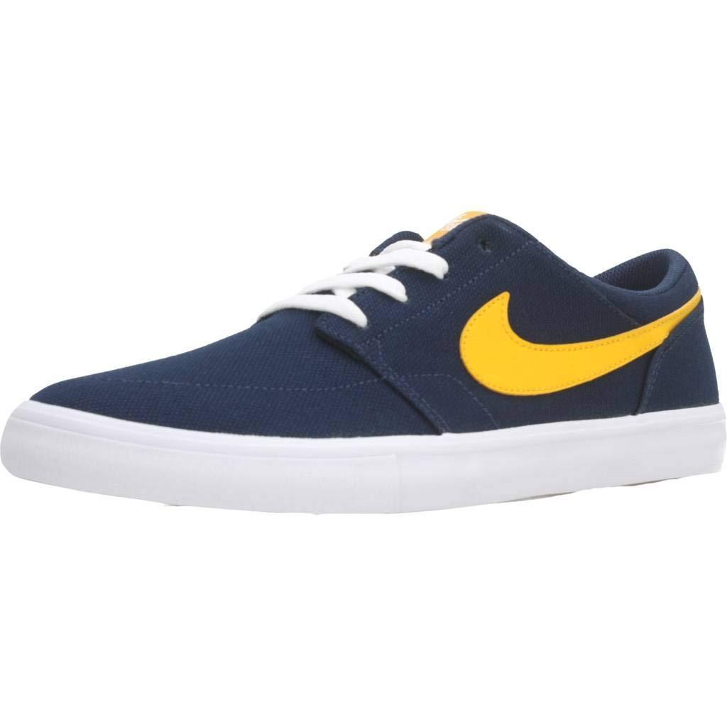 Nike Sb Portmore Ii Solar Cnvs S Trainers 880268 Sneakers Shoes in Blue for  Men | Lyst UK