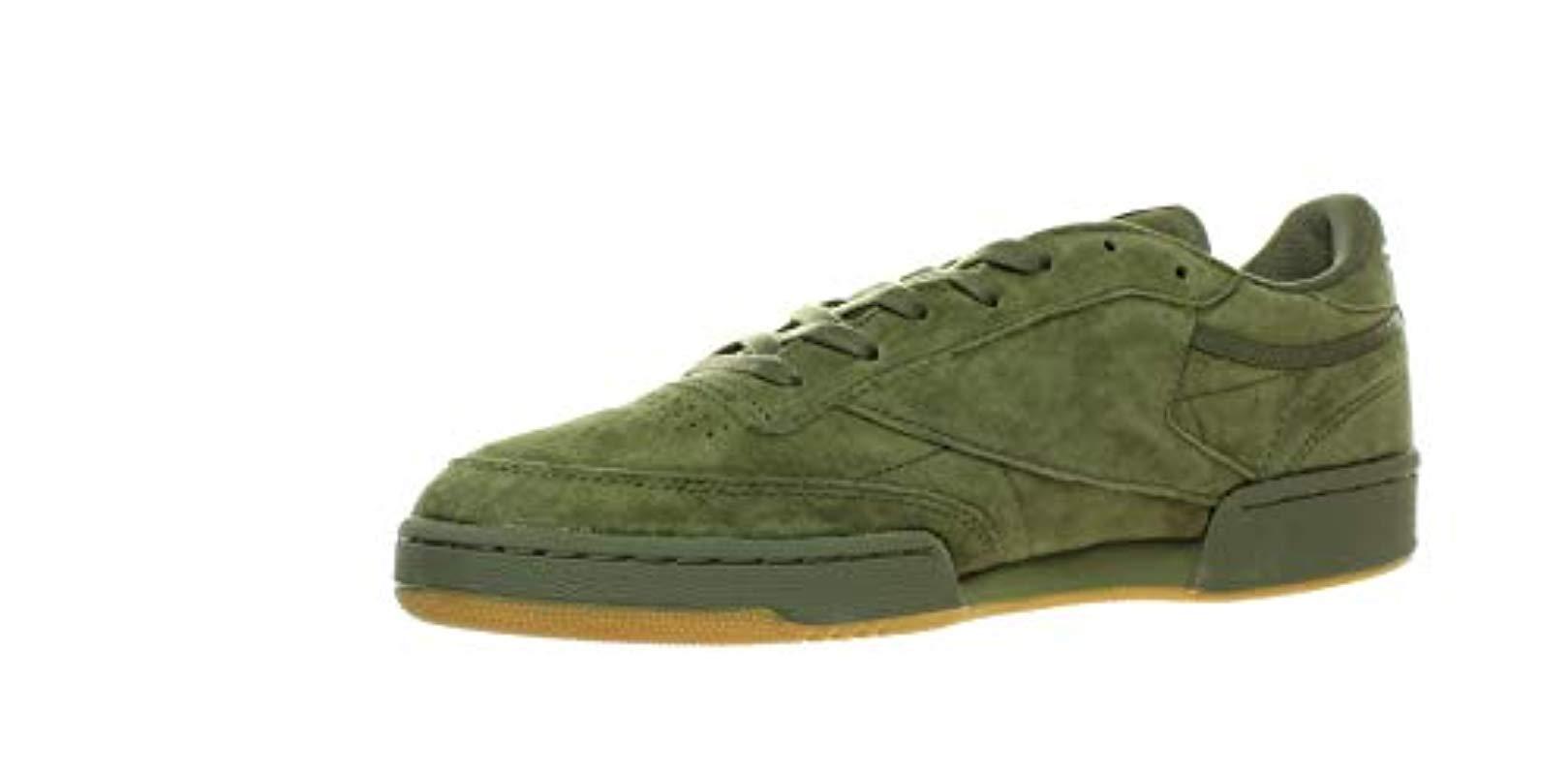 enjuague Cerveza inglesa usted está Reebok S Club C 85 Tg in Green for Men | Lyst