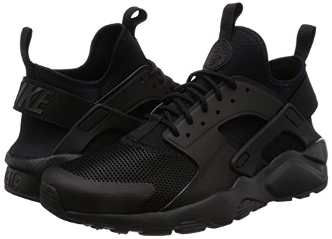 Nike Synthetic Huarache Run Ultra Ps Trainers Black for Men | Lyst UK