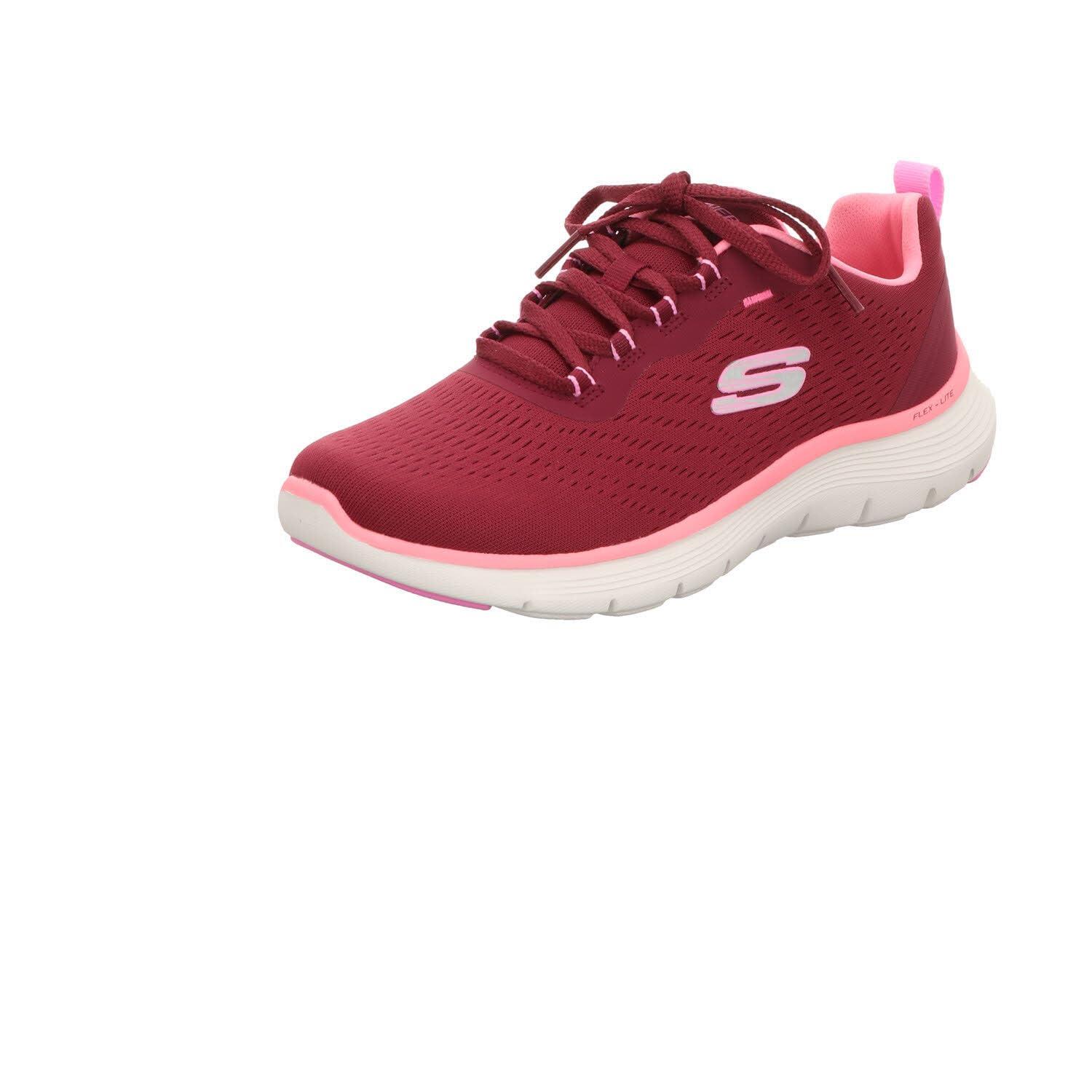 Pink Skechers Flex Appeal Running Shoes SKECHERS WOMEN PINK FLEX - Main Image