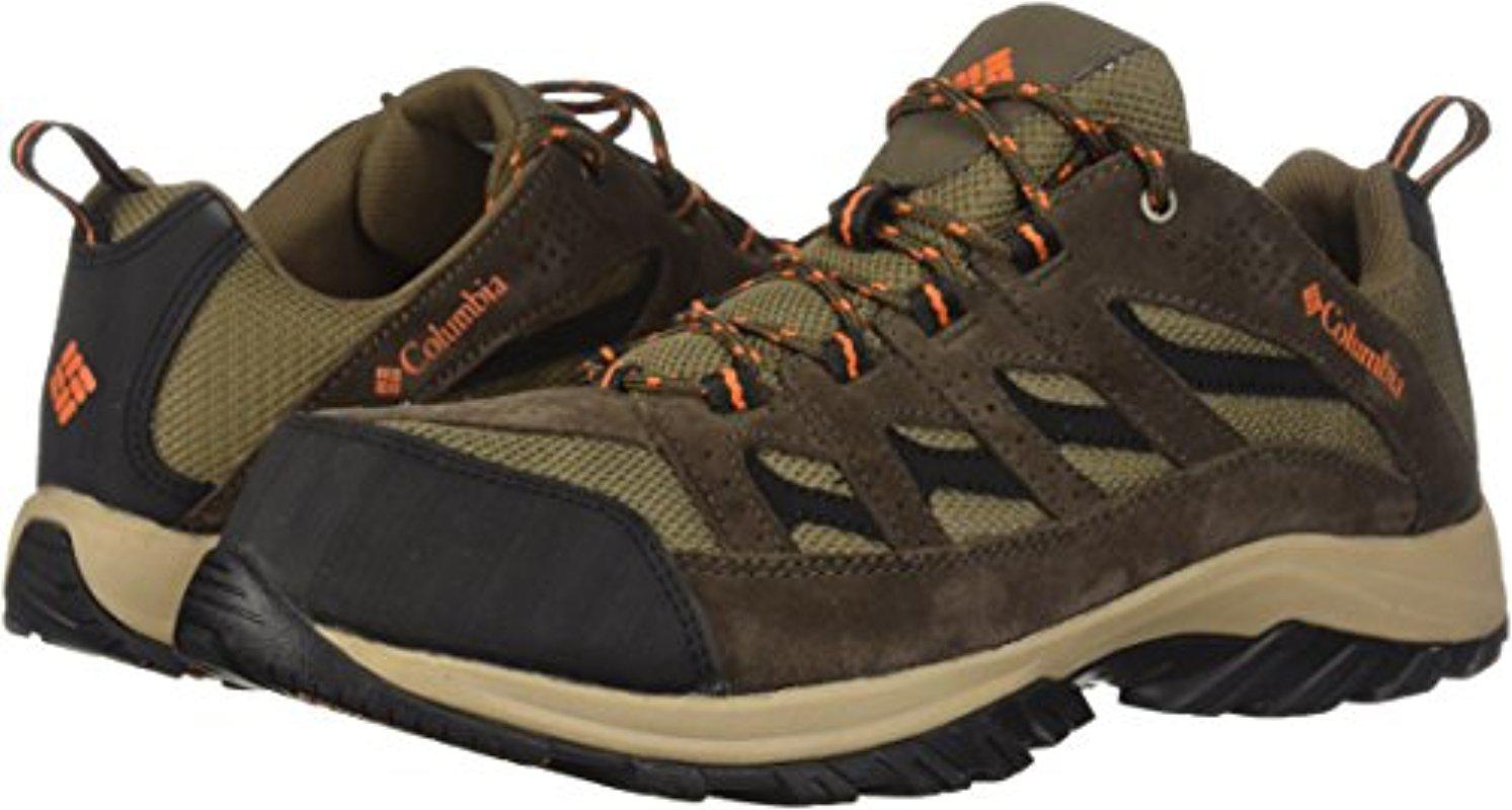 columbia sportswear men's crestwood low hiking shoes