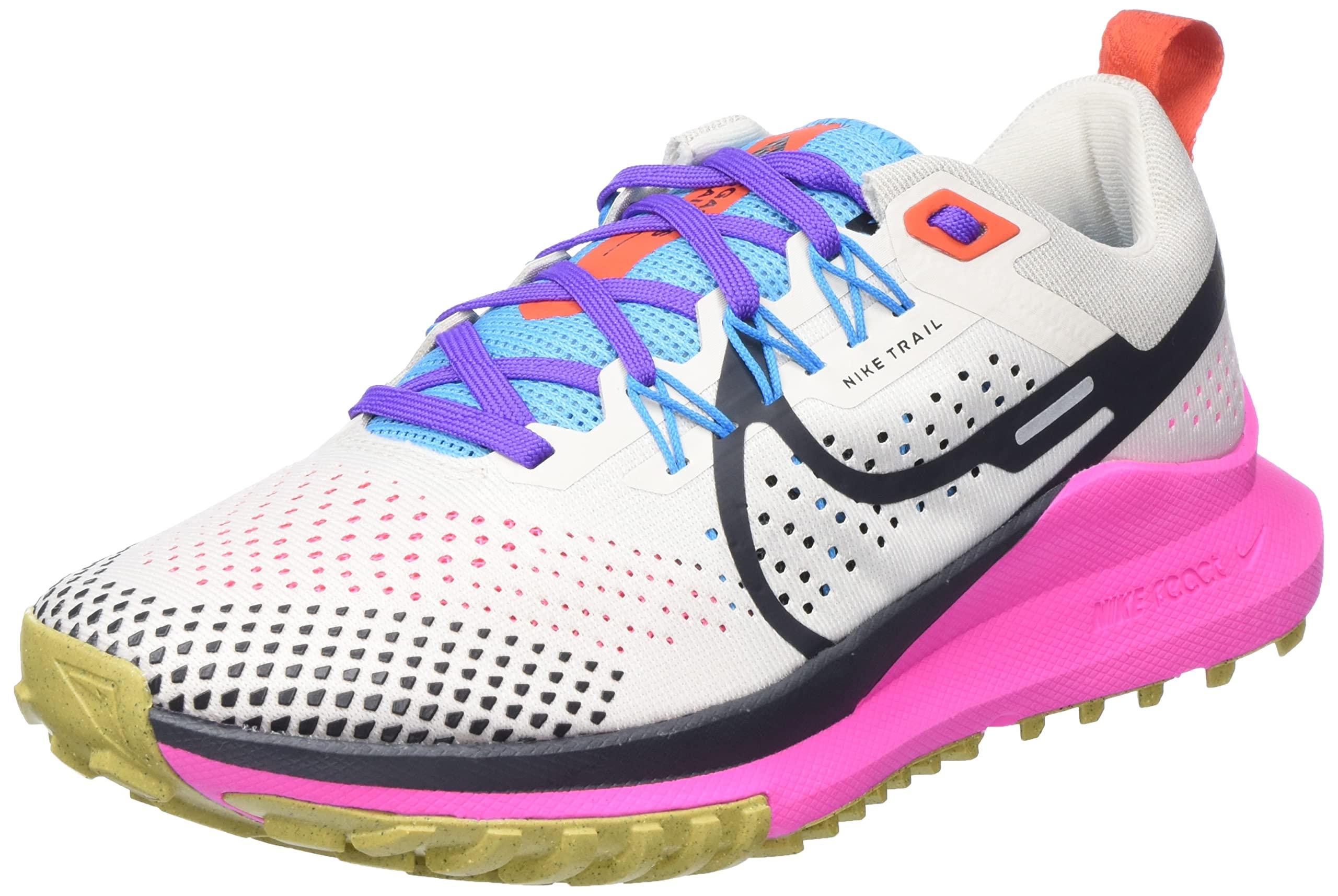 Nike React Pegasus Trail 4 Zapatillas Running Mujer Azul Rosa