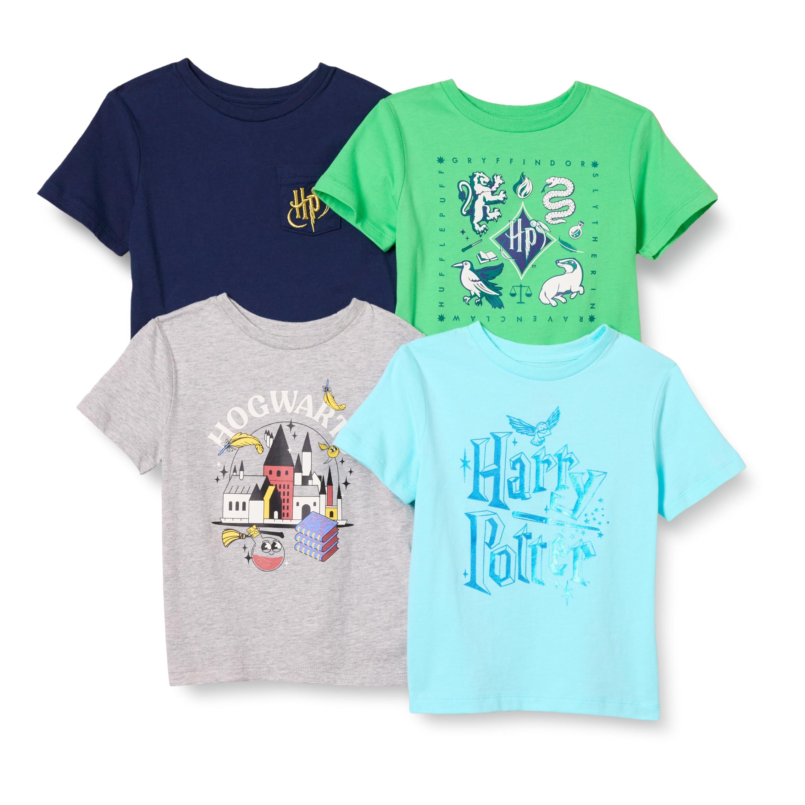 Harry Potter Camisetas de ga Corta Nino Amazon Essentials de hombre de color Azul Lyst