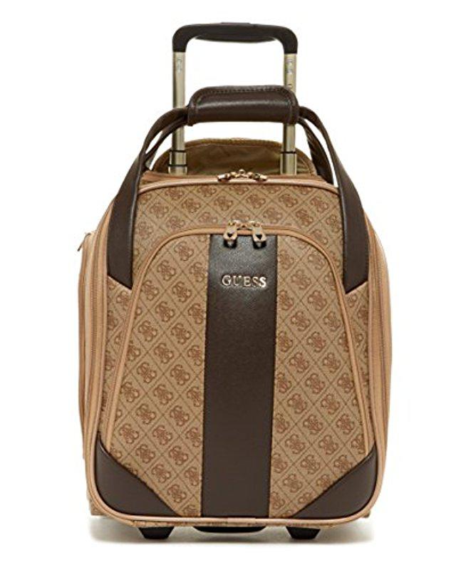 Guess Nissana Wheeled Underseater Brown With Gold Hardware | Lyst