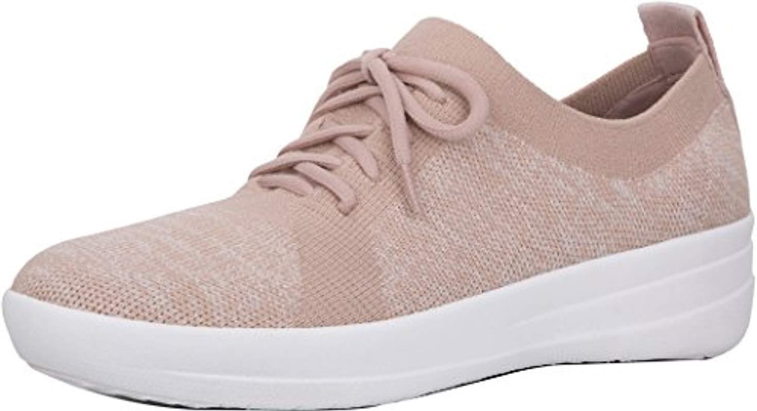 fitflop gold sneakers