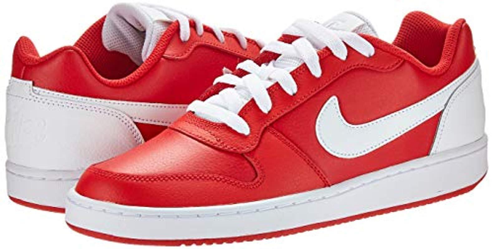 nike ebernon low red
