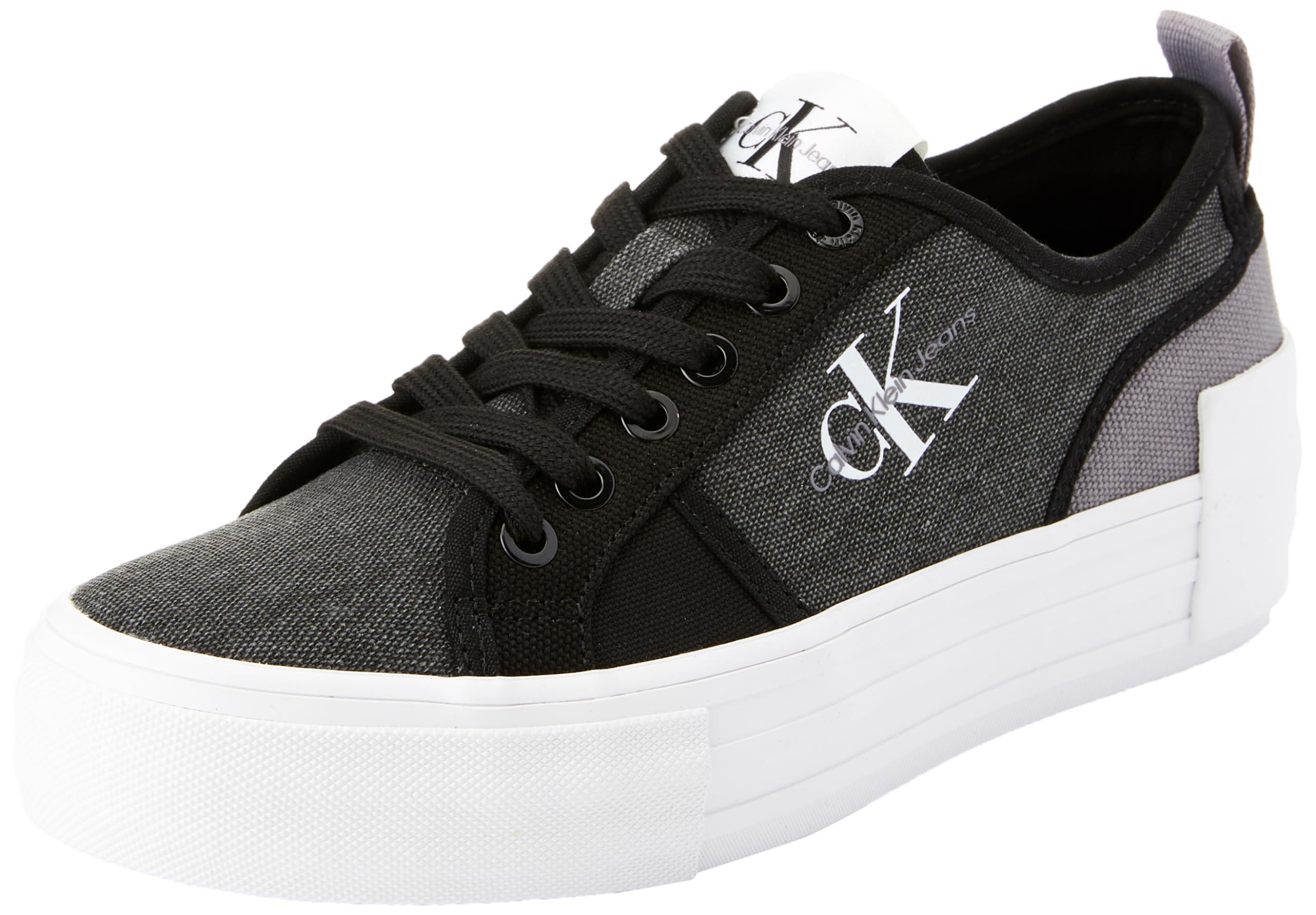 Calvin Klein Bold Vulc Flatf Low Cs Ml Btw Vulcanized Sneaker in Black Lyst UK