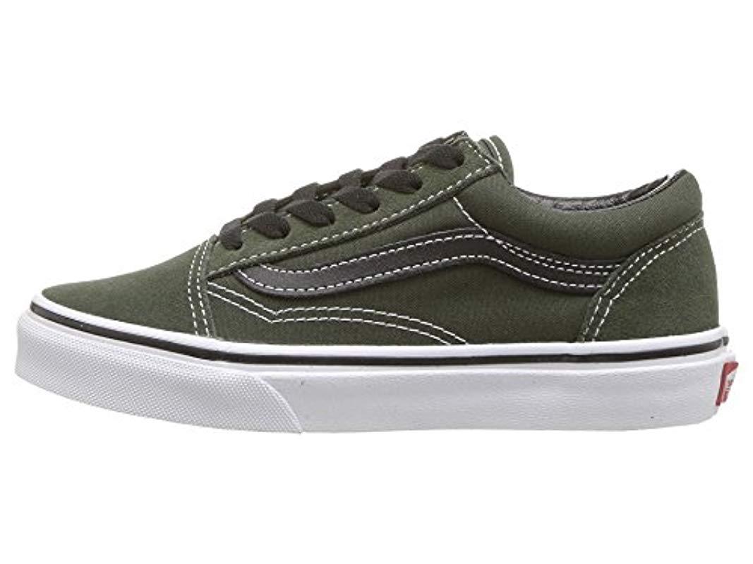 vans gris foncé