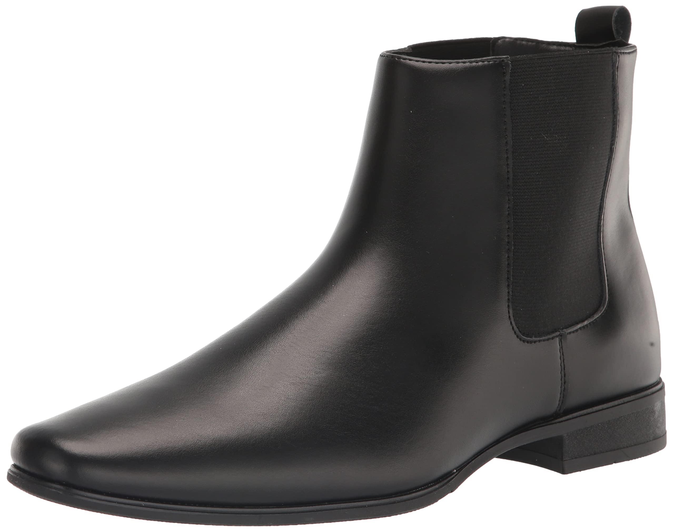 Calvin Klein Brayden Chelsea Boot in Black Leather (Black) for Men Lyst