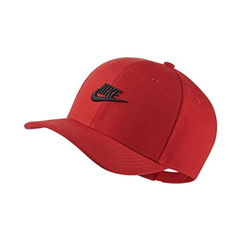 Nike Sportswear Classic99 Futura Snapback Adjustable Cap in Red