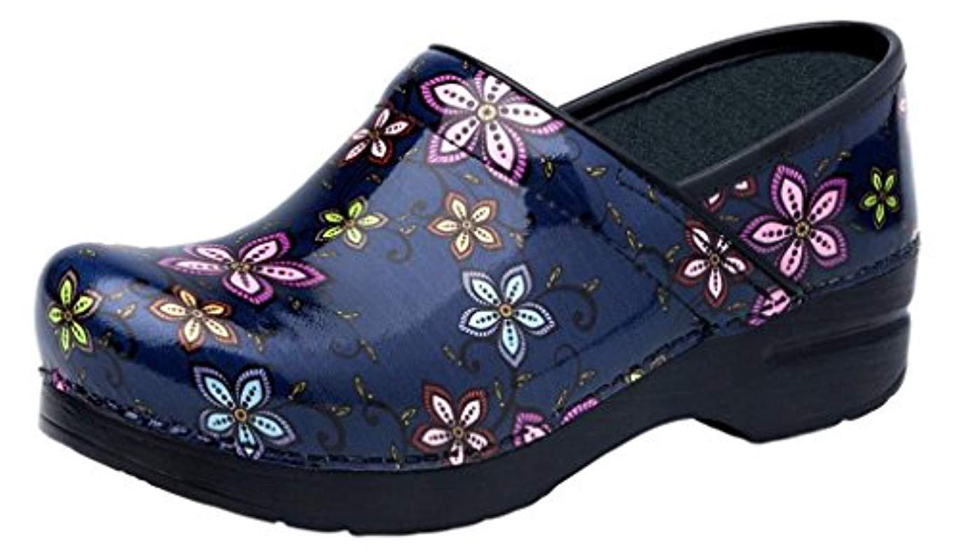 dansko navy floral