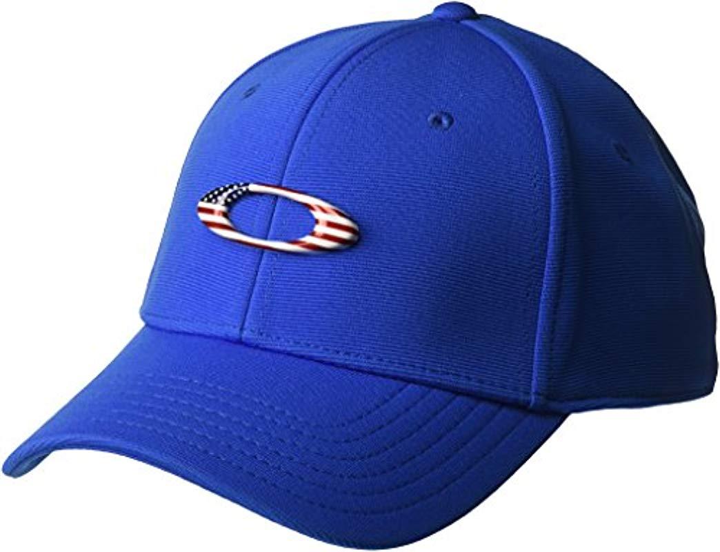 Oakley Tincan Cap in Navy/White (Blue 