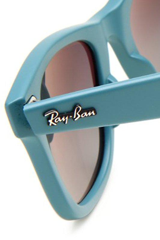Ray-Ban Original Wayfarer Sunglasses Matte Teal Rb2140 884/71 50 in Blue |  Lyst