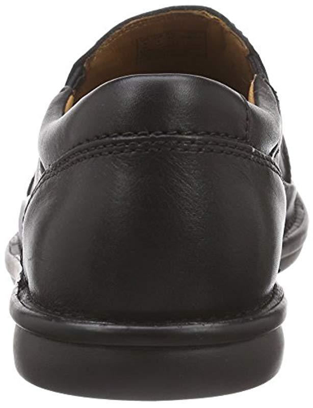 Clarks Butleigh Free Low-top Slippers in Black (Black Leather) (Black) for  Men - Lyst