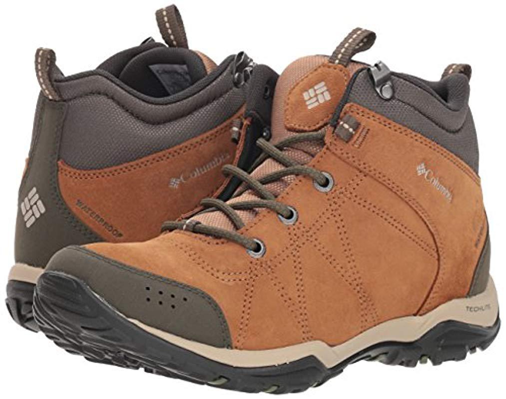 columbia fire venture mid hiking boot