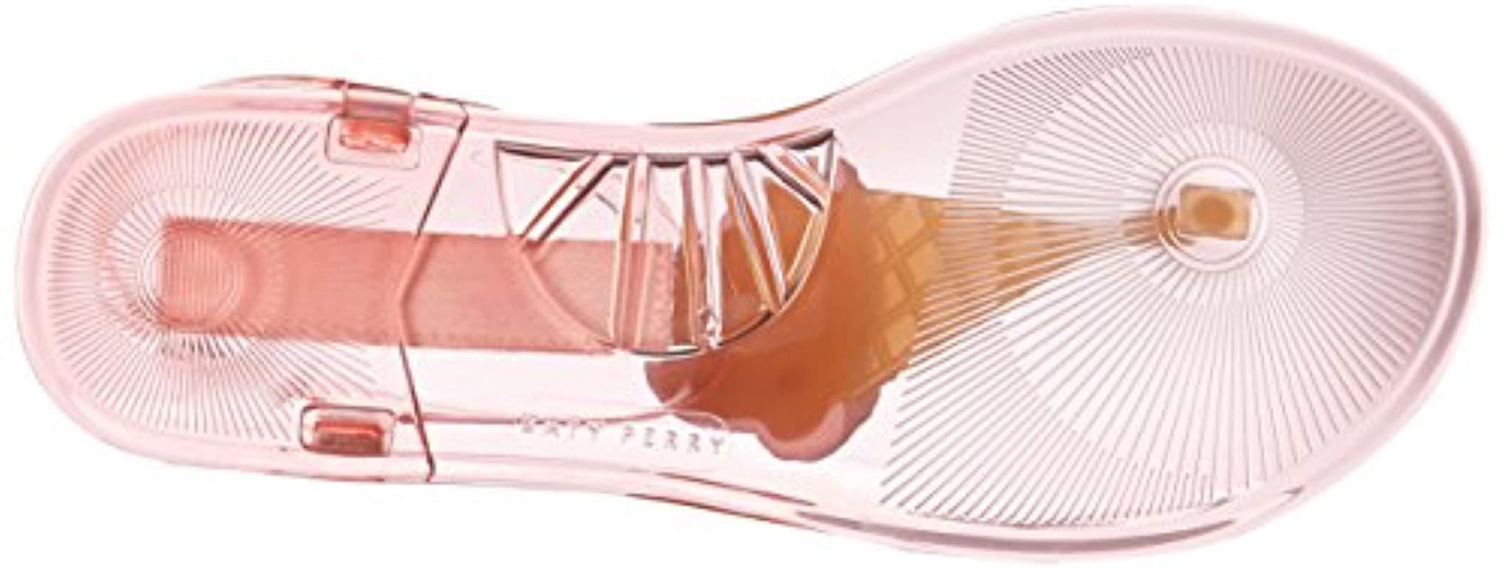 katy perry sundae flat jelly sandals