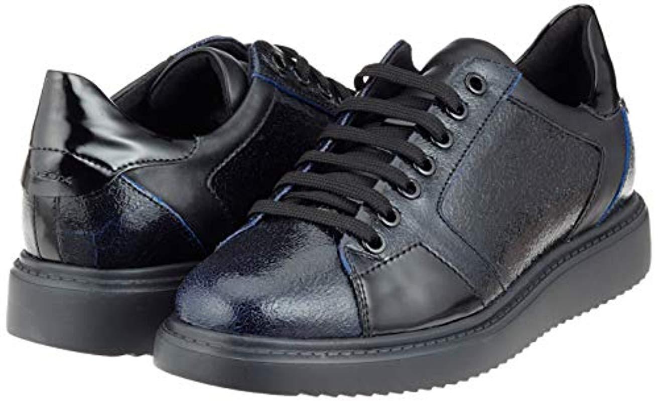 Geox D Thymar E Low-top Sneakers in Black - Save 52% - Lyst