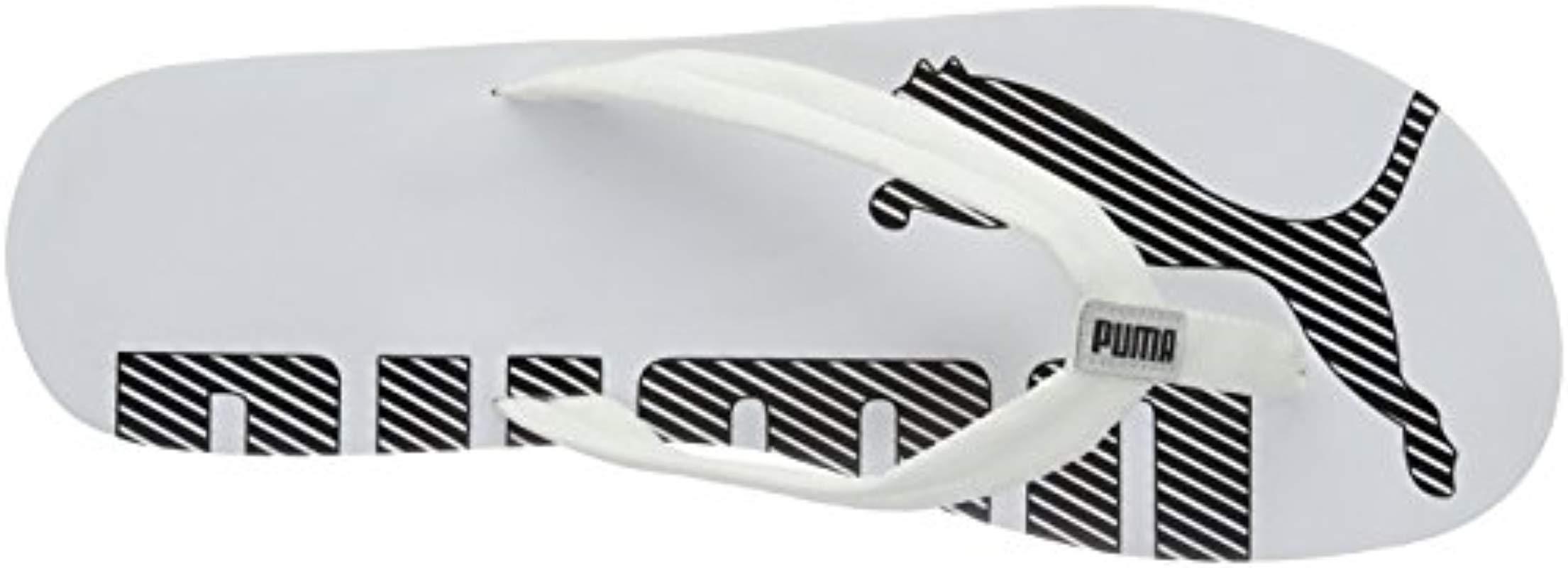 Epic Flip V2, Tongs Mixte Adulte PUMA pour homme en coloris Blanc - Lyst