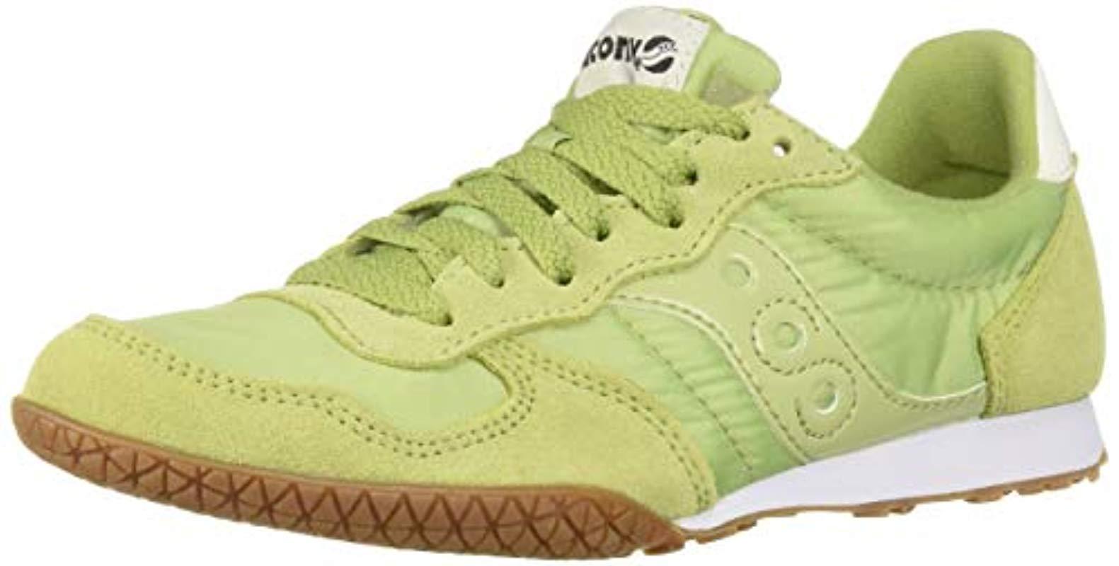 Saucony Originals Bullet Sneaker, Green/gum | Lyst