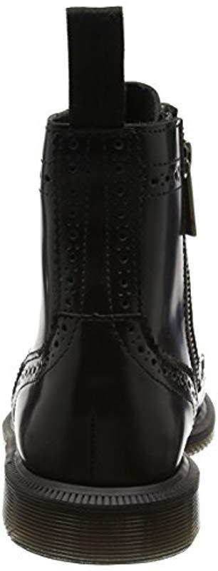 Dr. Martens Cotton Delphine Fashion Boot in Black - Lyst