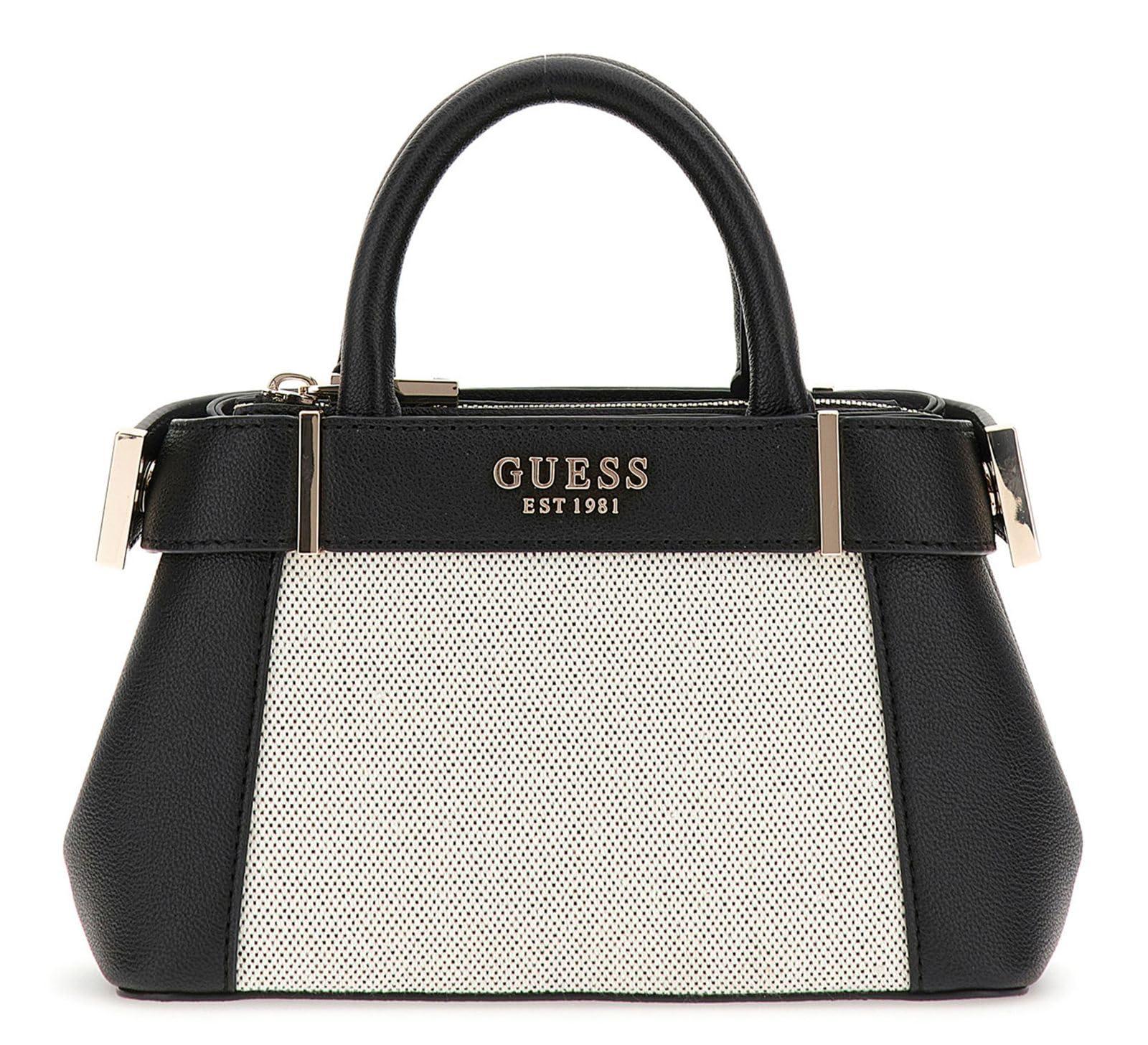 ショルダーバッグ・ポシェット Guess ANADELA MINI SATCHEL BAG HP1A3A04 Anadela Canvas Mini Satchel | GUESS