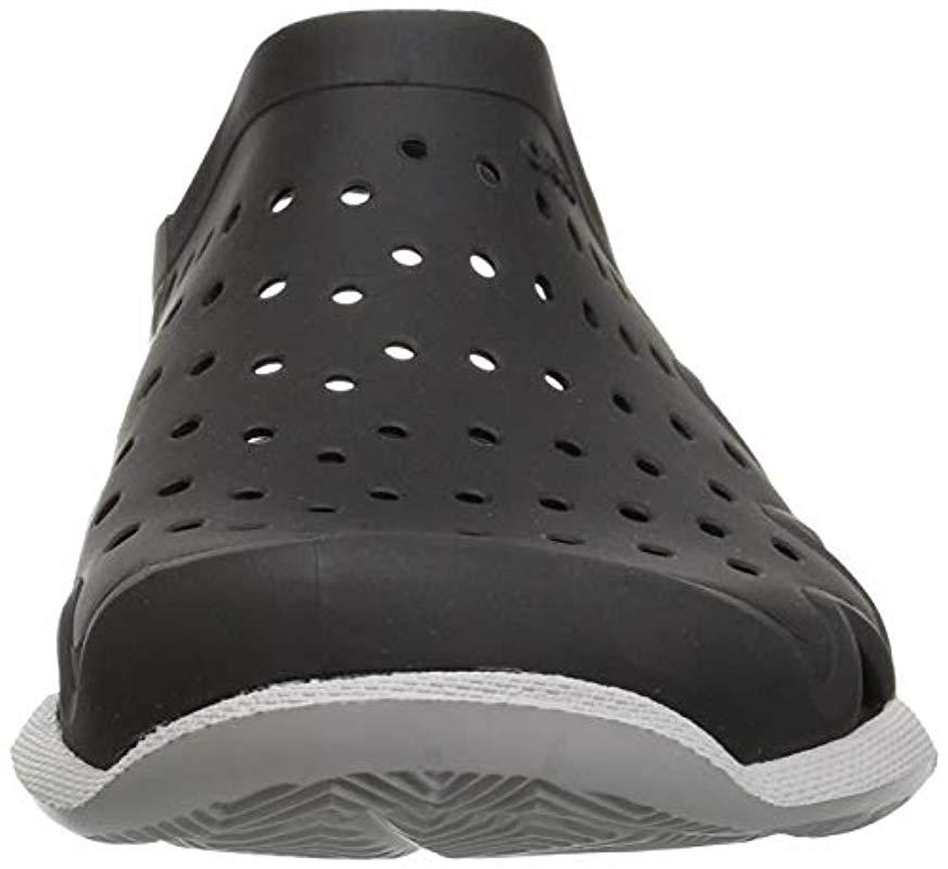 Crocs Mens Swiftwater Wave Shoe Flat in Black for Men Lyst UK