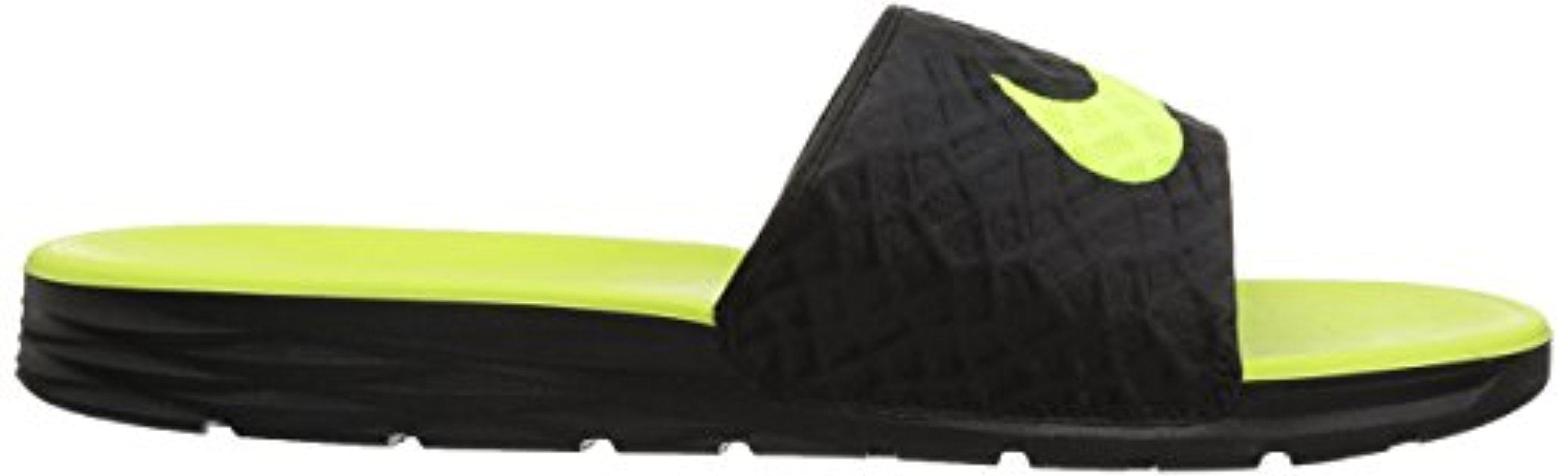 nike men's benassi solarsoft slide athletic sandal