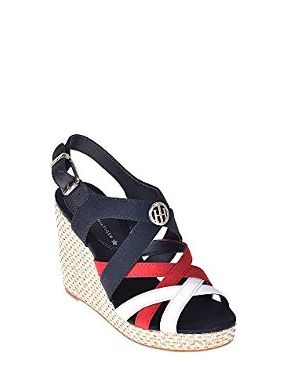 Zapatos Para Mujer Alpargatas Tommy Hilfiger Iconic Elena Sandal