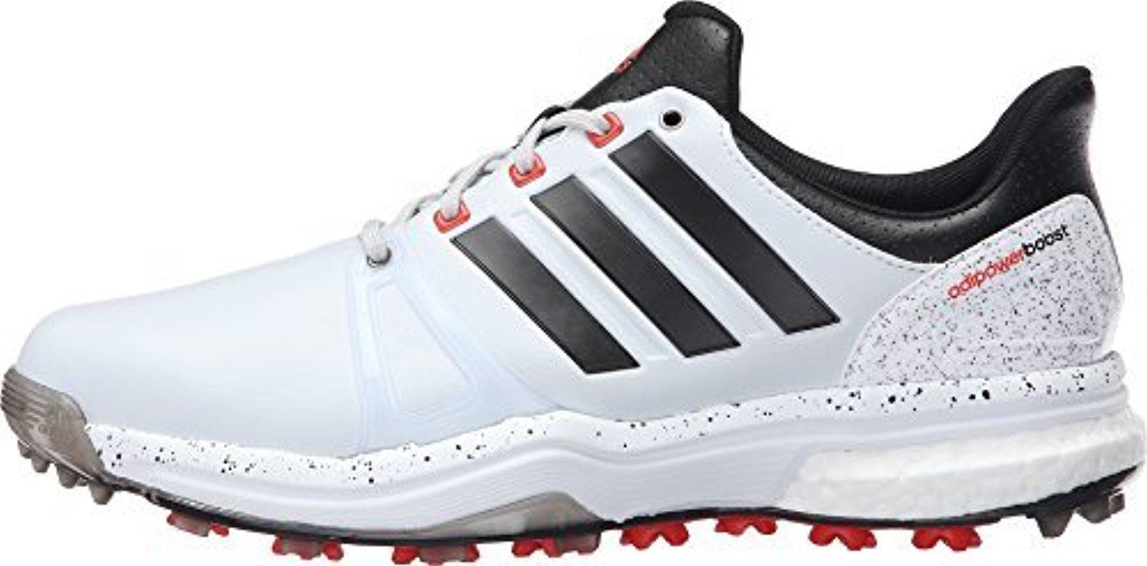 adidas Leather Adipower Boost 2 Golf Cleated in Grey (Gray) for Men | Lyst