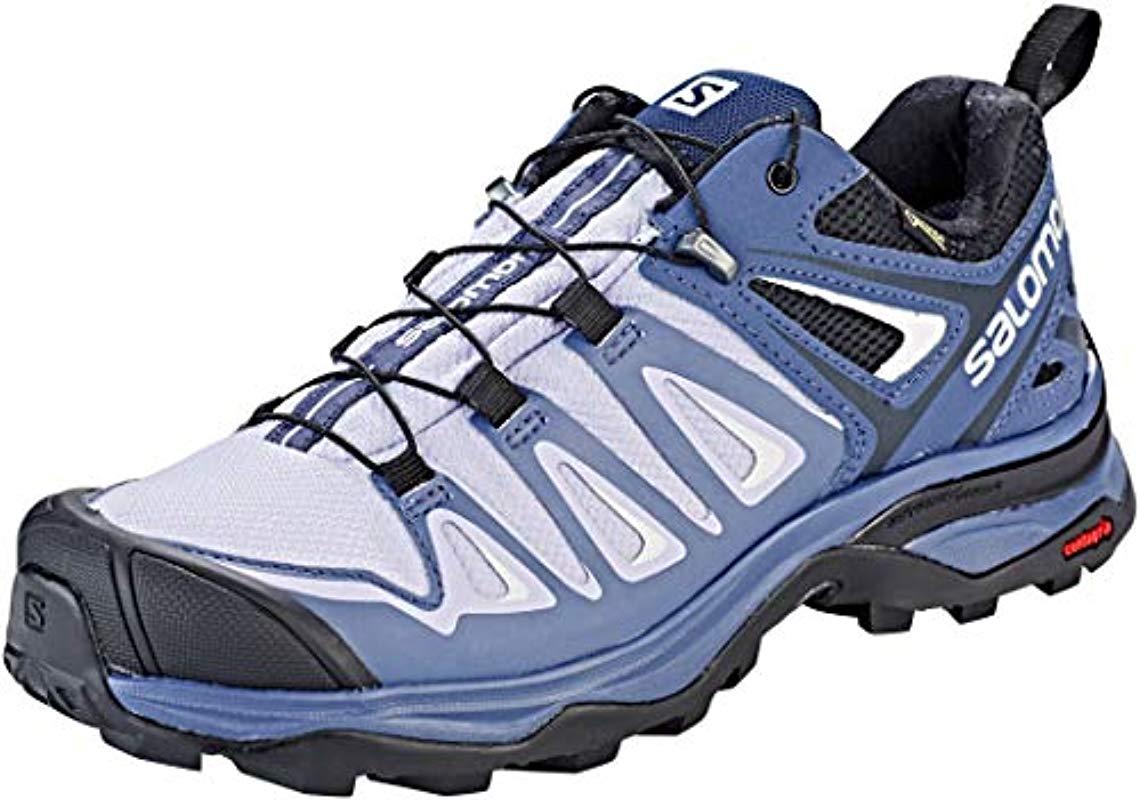 Salomon Rubber X Ultra 3 Gtx Hiking Shoe in Blue | Lyst