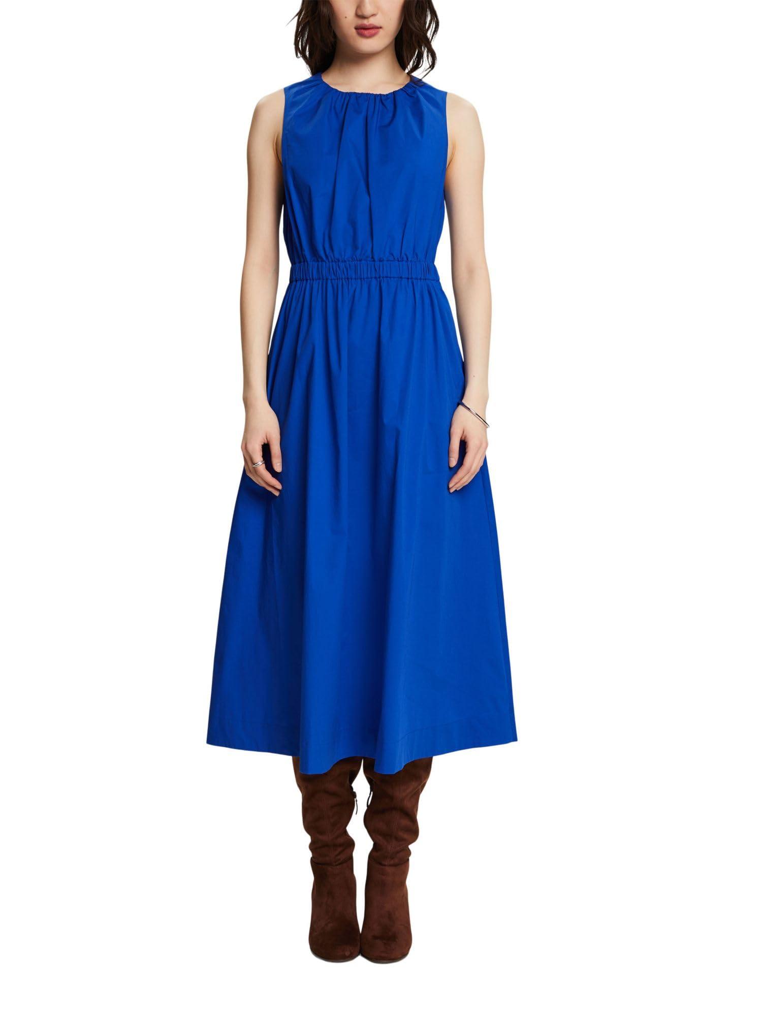 esprit midikleid blau