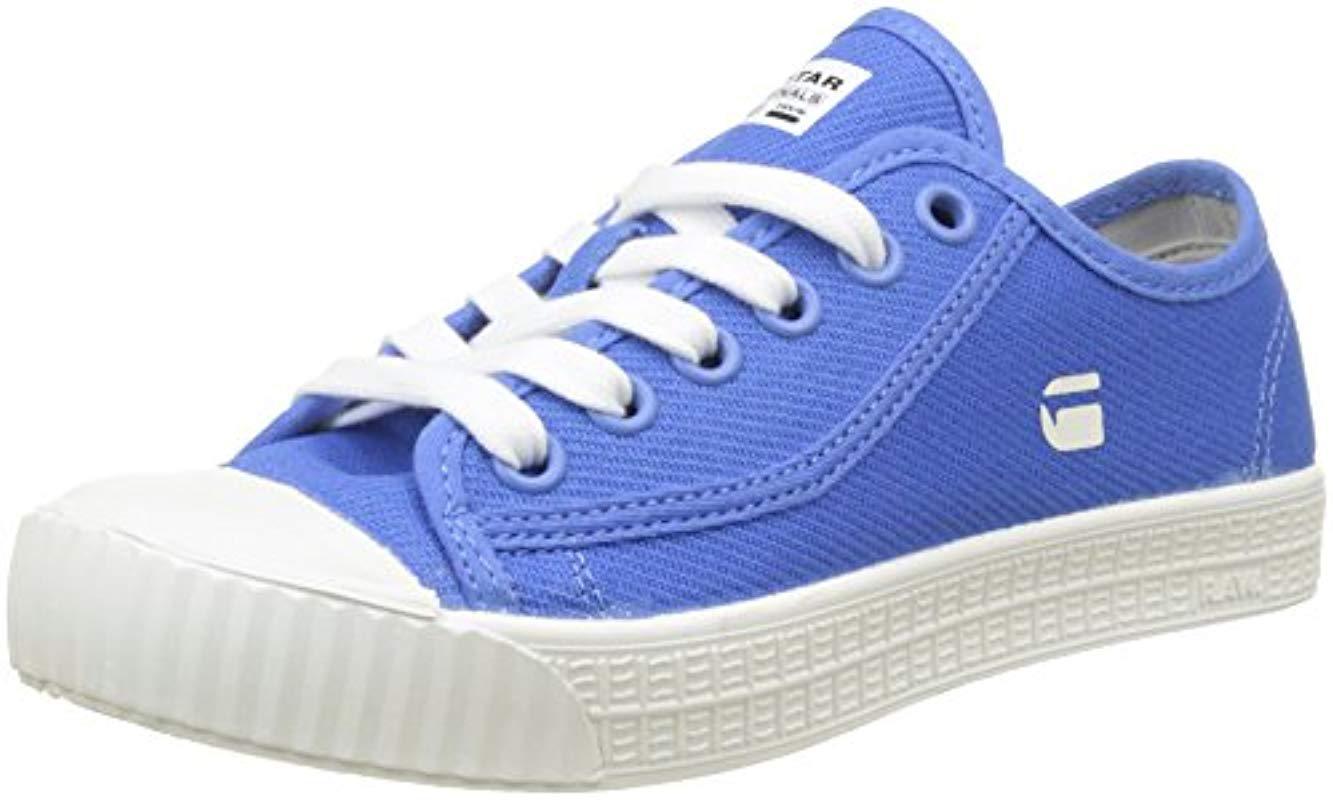 G-Star RAW Rovulc Low Trainers in Blue - Save 40% - Lyst
